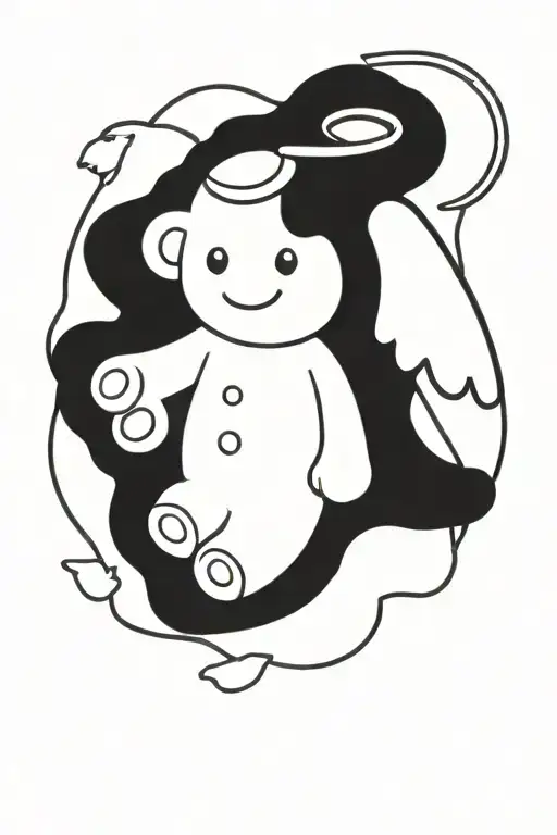 Angel Gummy Bear With Halo