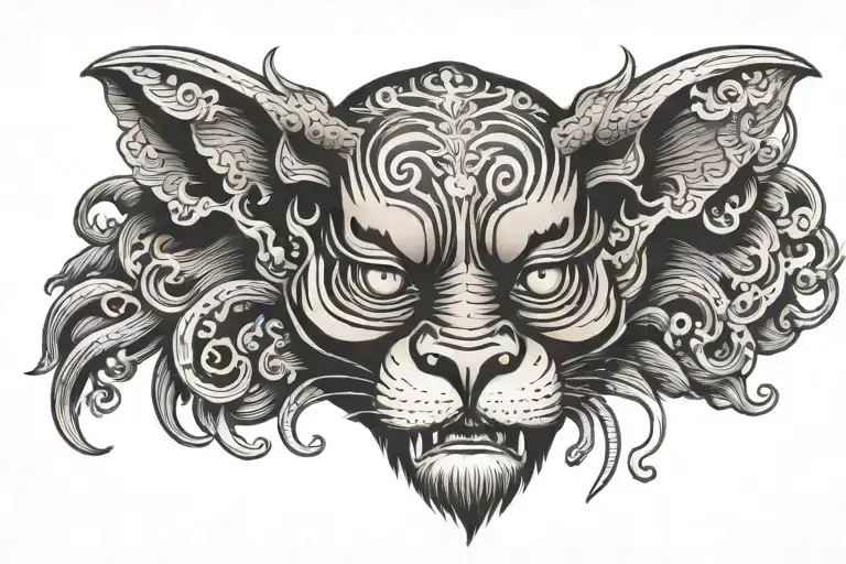 Head Of An Evil Canadian Sphinx