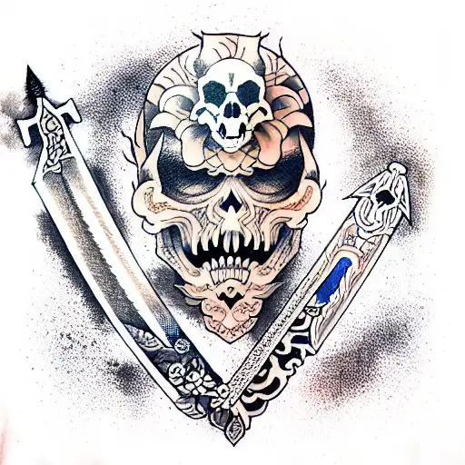 Sword And Skull