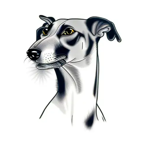 A Greyhound Dog