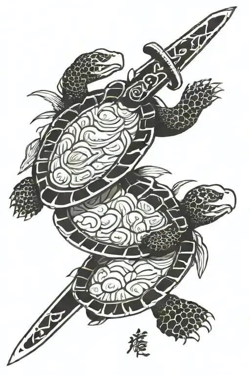 Turtle With Giant Buster Sword