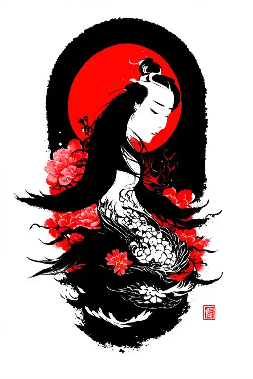 Zen Brush Stroke Traveller