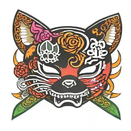 Hellokitty Oni Mask Katana