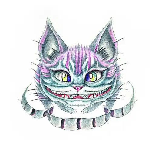 Cheshire Cat Smiling