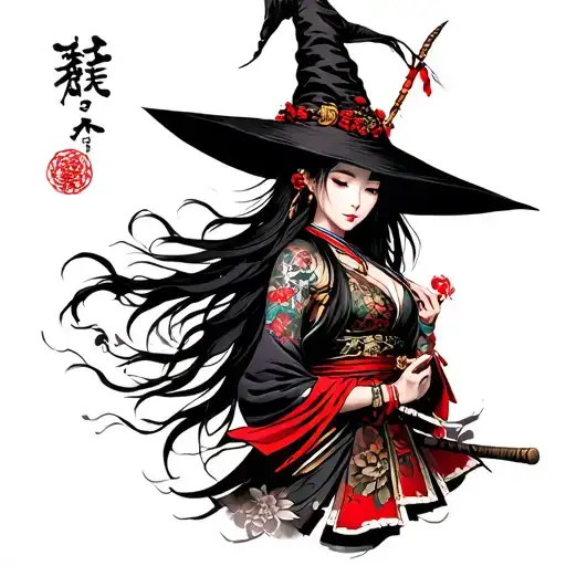 Female Witch Warrior