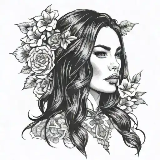 Megan Fox Portrait