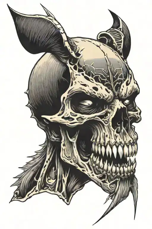 Wolverine Animal Skull
