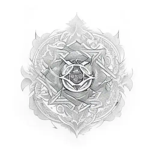 Magic Sigil Evil Symmetry