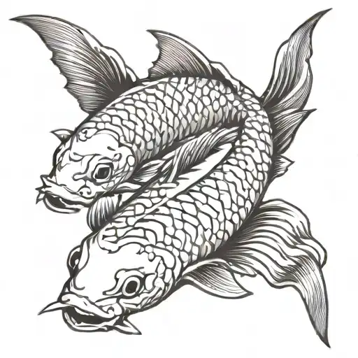 Koi Fish With Armor