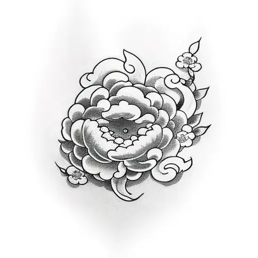 Cloud With Flower Sleeve