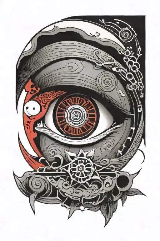 Itachi Sharingan Eye With Motor Piston