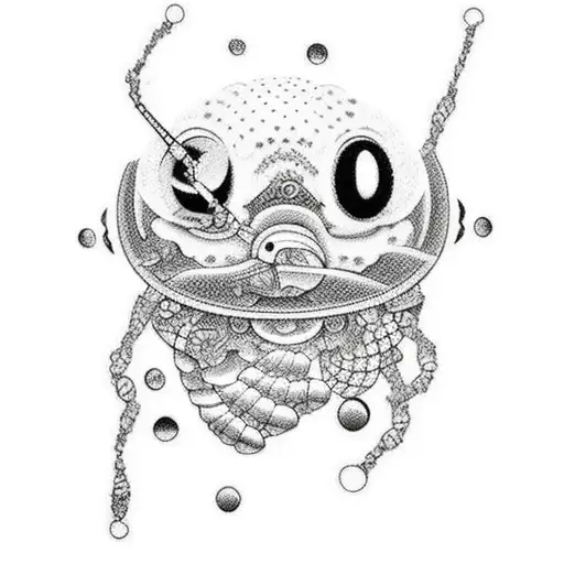 Tank With Rubber Ducky And Ladybug