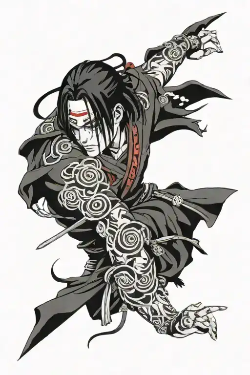 Itachi With Motor Piston