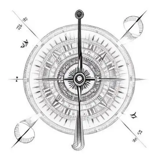 Jazz Guitar With Compass