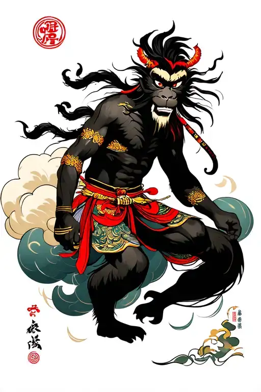 Sun Wukong Full Body Cloud Step