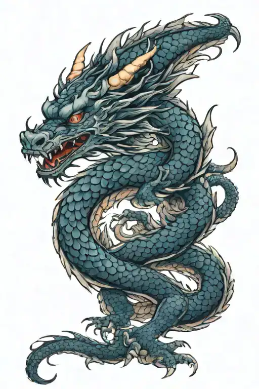 Dragon Inner Demons Morning