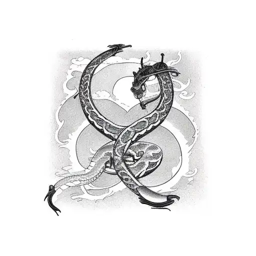 Vintage Mtb With The Word Trapas Cycles And A Serpent Background