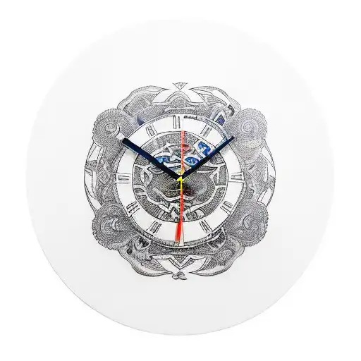 Samurai Guitar Clock