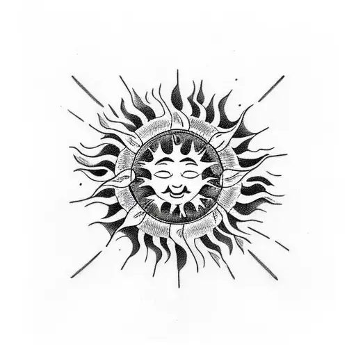 Chest Circle Sun
