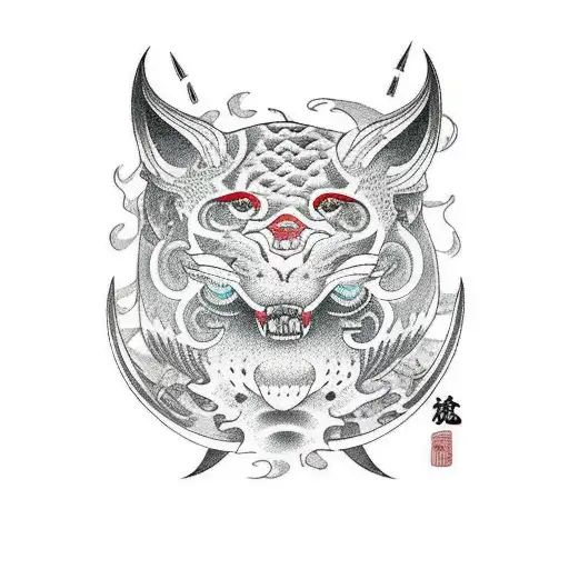 Red Tiger Body With 2001