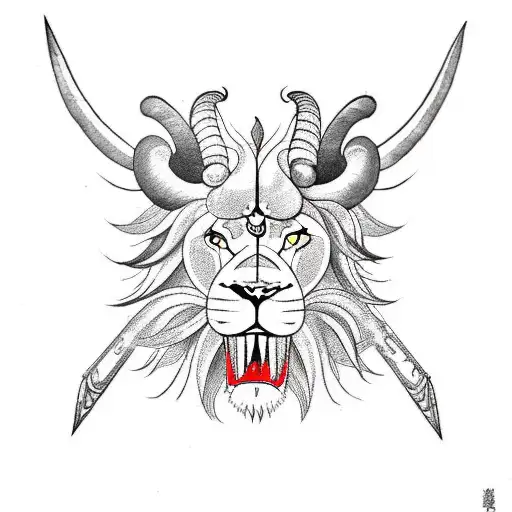 Lion Capricorn Ram On A Libra