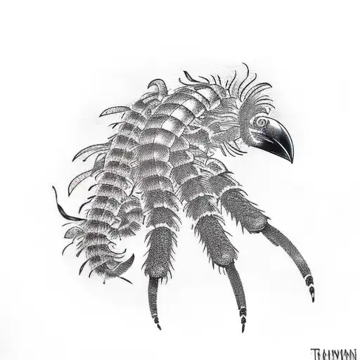 A Crow And A Centipede