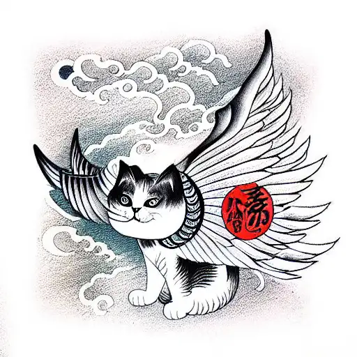 Cat With Wings