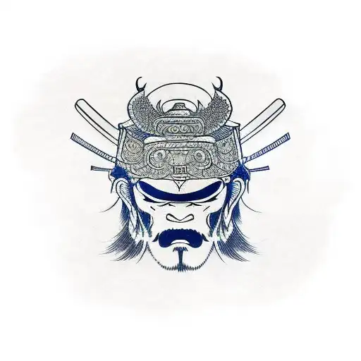 Samurai Mask Detaild