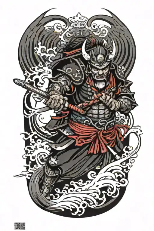 Demon Samurai Warrior