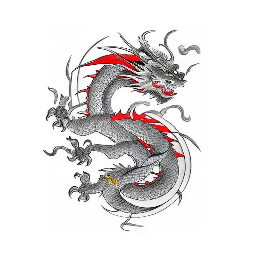 Dragon Samurai Forearm