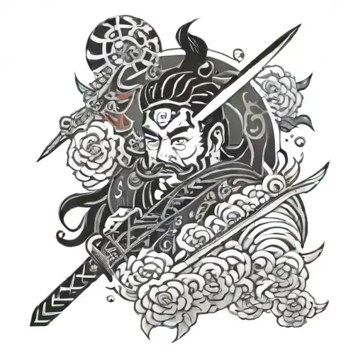 God And Knife And Gun And King