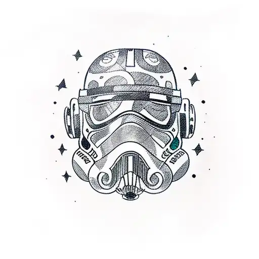 Fat Guy With Star Wars Mask