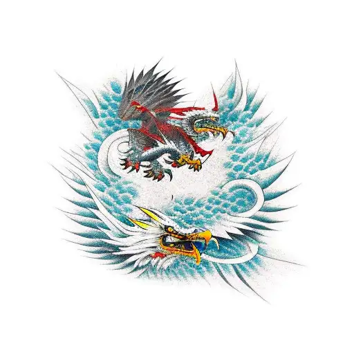 Eagle Killing Dragon