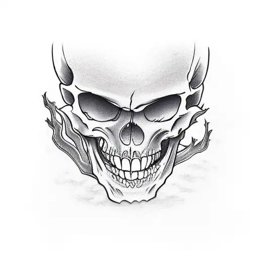 Skeleton Eating Hot Girls Guts