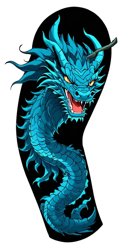 Sleeve Right Arm Shenlong Dragon Ball