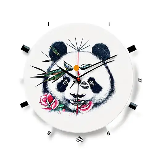 Panda Clock