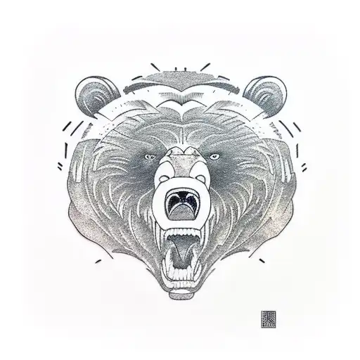 Grizzly Bear Angry