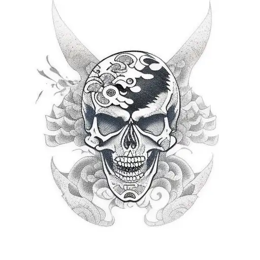 Skeleton Skateboarding