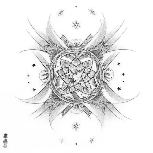 Wither Star White And Crimson Red