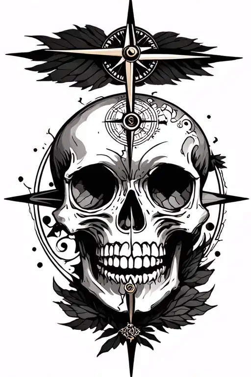 Skull Compass Lost Time And Space