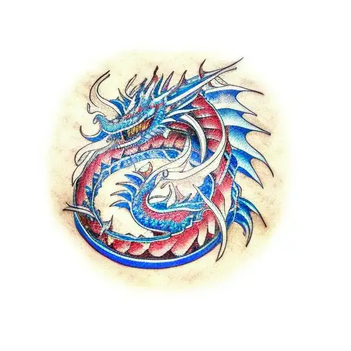 Tribal Dragon Forearm