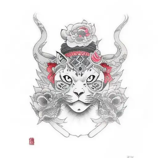 Women Gangster With Cash