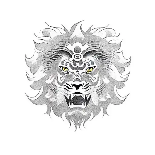 Full Arm Japanese Lion