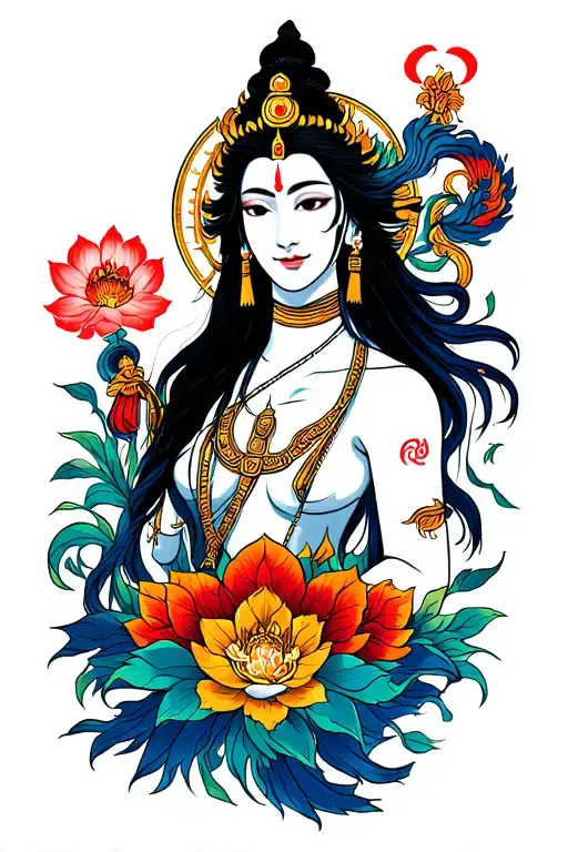 Date Of Birth 16-04-1999 With Zodiac Sign Intertwined And Lord Shiva