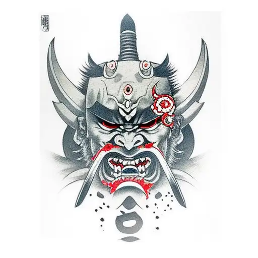Oni Mask Samurai