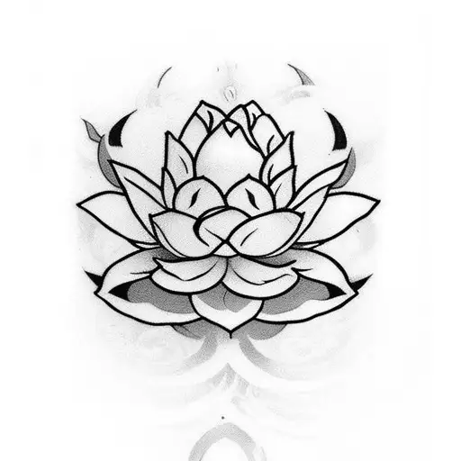 Hearthstone Avec Une Fleur De Lotus Et La Tri-force