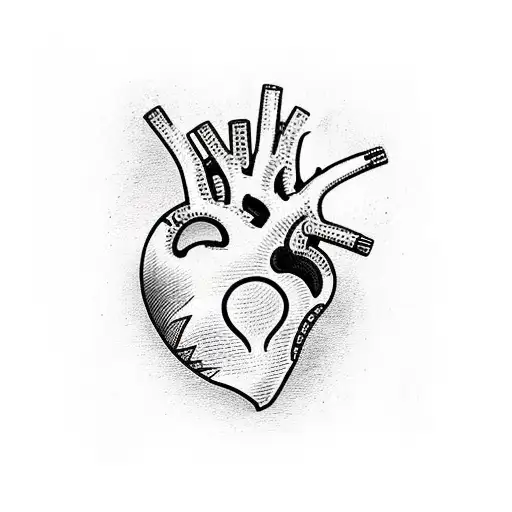 Human Heart With Cat Paw