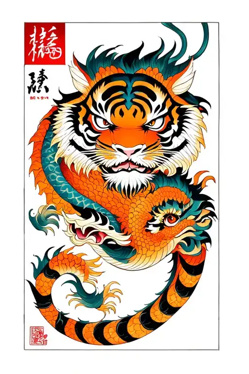 Dragonand Tiger Emerging