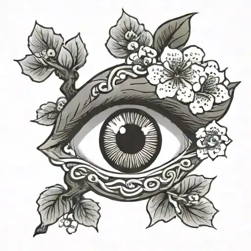 Tree Flower Eye Inside