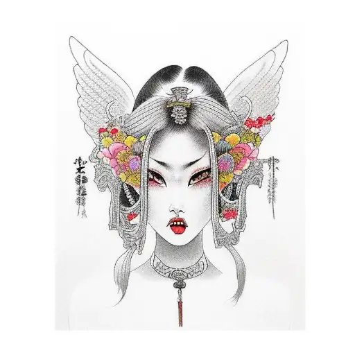 Full-length Angel Girl